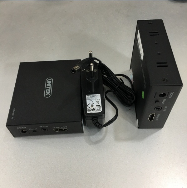 Bộ Chuyển Đổi Tín Hiệu HDMI to LAN Unitek V101A HDMI Network Ip Extender 150 Meters Sender and Receiver Adapter