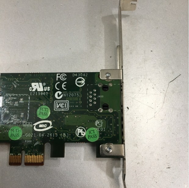 Card Mạng Dell 0HF692 Broadcom PCI-E Gigabit 1-Port Ethernet Card For Máy Tính Công Nghiệp Advantech Industrial Computers IBCON