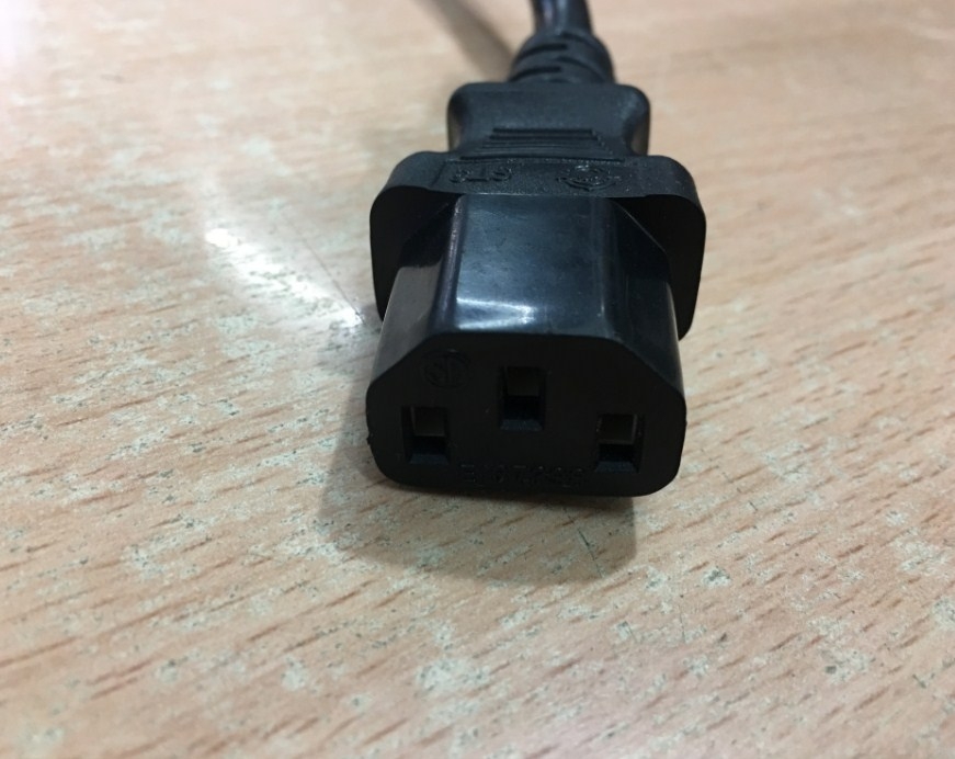 Dây Nguồn LONGWELL  LP-30 LS-13  E55349 NEMA 5-15P to C13 AC Power Cord 10A 125V 3x0.824mm 18AWG Length 2M