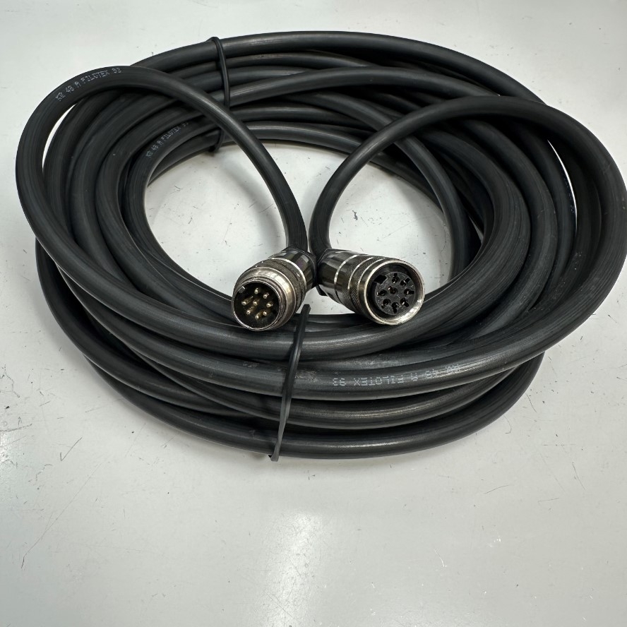 Cáp 20M 67ft ATCB-B01-020 AISG RET Control Cable AISG DIN 8 Pin Male to Female Circular Connector