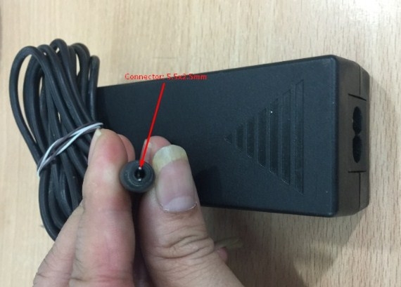 Adapter Original DVE DSA-36W-12 30 For Monitor LCD & Externel HDD Harddisk Enclosure 12V 2.5A Connector Size 5.5mm x 2.5mm