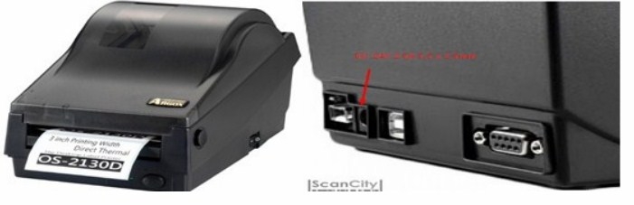 Adapter Máy In Mã Vạch Printer Argox OS-2130D 24V 2A Connector Size 5.5mm x 2.5mm