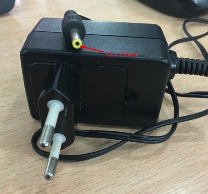 Adapter 6V 1A 6W INTERTEK For Máy Đo Huyết Áp Tự Động Omron Healthcare Connector Size 4.0mm x 1.7mm