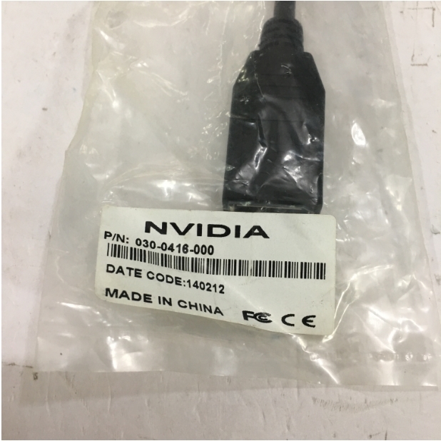 Cáp Chuyển Đổi Tín Hiệu NVIDIA 030-0416-000 Mini DisplayPort Male to DisplayPort Female Adapter Cable Length 12Cm