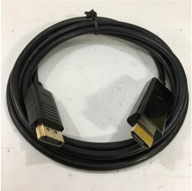 Cáp DisplayPort to HDMI 1080P Cable DP to HDMI Active Adapter Length 1.8M