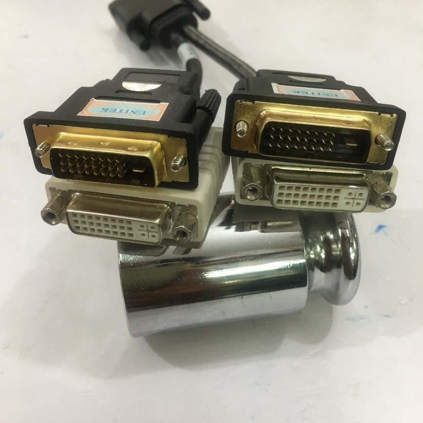 Cáp Chuyển Đổi Tín Hiệu Dell DMS-59 Pin To Dual HDMI Molex Video Y Splitter Cables H9361 BIZ Length 21Cm