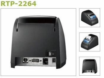 Adapter OEM POS Printer Appostar RTP-2264 PSCV12500A 24V 3A Connect Size 5.5mm x 2.5mm