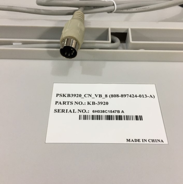 Bàn Phím Tiếng Nhật Chính Hãng NEC-BK3920 Japanese Computer Keyboard DIN Connector