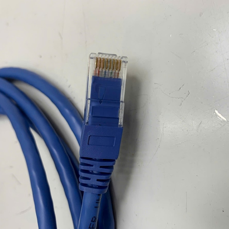 Cáp 2M 6.5ft RS232 Communication Cable RJ45 8 Pin 8P8C to DB9 Male For Đầu Đọc Mã Vạch Zebra Barcode Scanner, Motorola Barcode Scanner witch HMI/PLC Port RS232