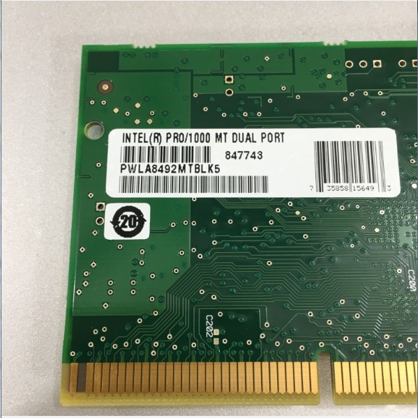 Card Mạng PCI Dual Port Gigabit LAN Ethernet 10/100/1000 Mbps LAN Adapter Controller For Máy Tính Công Nghiệp Advantech Industrial Computers IBCON