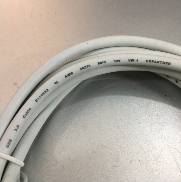 Cáp Lập Trình 1747-CP3 Serial Cable White 5M For Allen Bradley PLC SLC 5/03 SLC 5/04 & SLC 5/05 PLC Programming RS232 Computer to PLC
