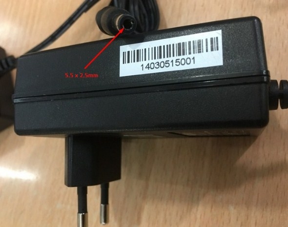 Adapter 12V 2A 24W Nguồn Màn Hình HP LED LCD Monitor For HP 2311X 2311F Connector Size 5.5mm x 2.5mm