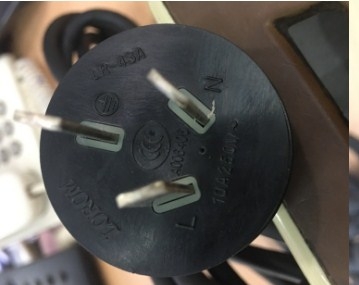 Dây Nguồn 3 Chân Dẹt Tam Giác Có Tiếp Địa CISCO 37-1157-01 LOROM LR-03G LR-43A AC Power Cord Australia & China GB2099 IEC60320 IEC C15 10A 250V 3X1.0mm Length 2.4M