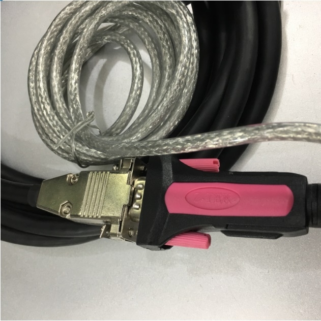 Bộ Combo USB to RS232 Z-TEK Và Cáp Kết Nối Truyền Dữ Liệu Fanuc Fadal RS232 Serial Cable DB9 F to DB25 M CNC DNC Send Program For Computers Length 3.5M