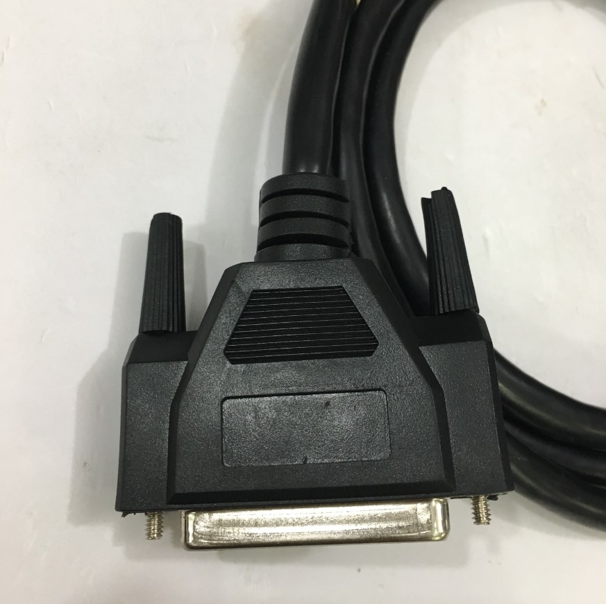 Cáp Điều Khiển RS232 DB25 Female to DB15 Male 2 Row 15Pin 28AWG Cable Black Length 1.5M