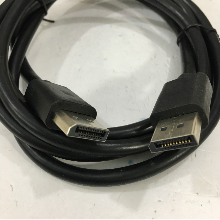 Cáp Display Port Original E465667 GELINTE DisplayPort DP 1.2 Male to Male Cable Support Up to 4K x 2K 21.6Gbps Length 1.8M