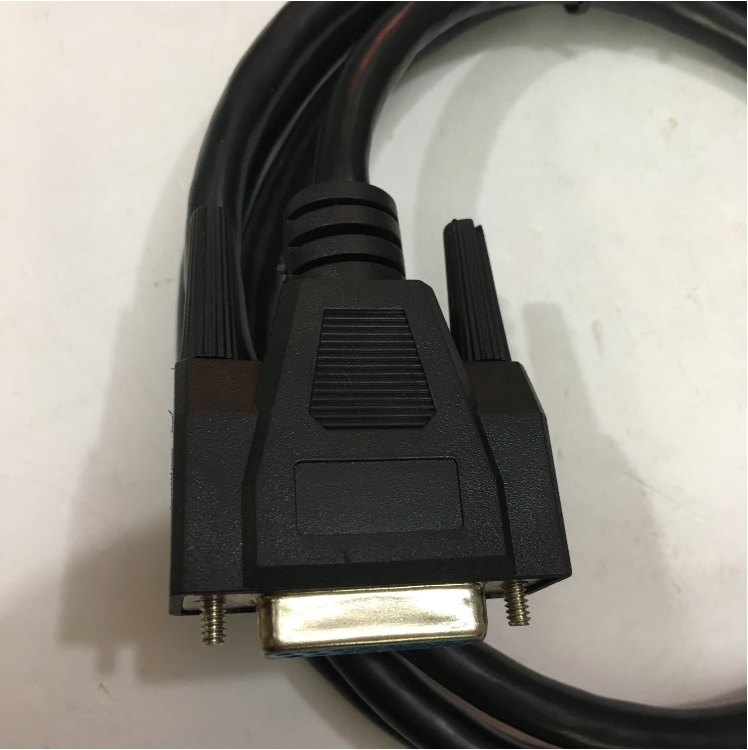 Cáp Điều Khiển RS232 DB9 Male to DB15 Female 2 Row 15Pin 28AWG Cable Black Length 1.5M