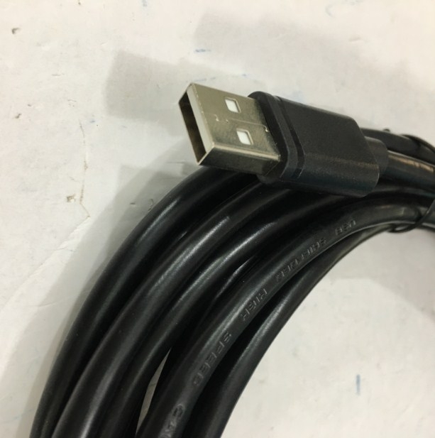 Cáp Lập Trình USB-CBL-AB15 USB 2.0 Type A to Type B 5M Cable For Connection Touch Panel Koyo C-More HMI to Computer Programming/Download