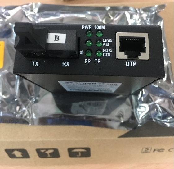 Bộ Chuyển đổi Quang Điện WINTOP YT-8110SB-11-20A/B Media Converter 10/100 Mbps to WDM 100FX Single-Mode 20 Km SC (2 Unit/PAIR)