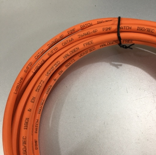 Dây Nhẩy LogiLink CQ3074S PrimeLine Patch Cable CAT6A 10G S/FTP PIMF RED Length 5M