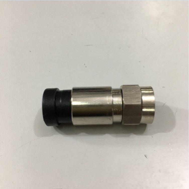 Rắc Đấu Cáp Coaxial RG6 Cable Compression Connectors SFT076 75 Ohms Suitable 1 Pack
