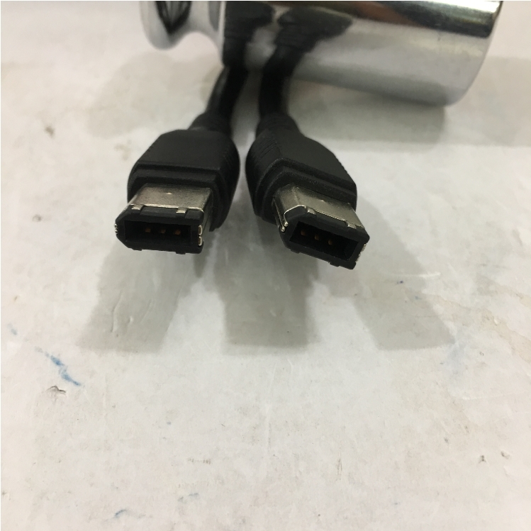 Cáp IEEE 1394a FireWire Cable 6 Pin to 6 Pin Hàng Chất Lượng Cao AWM 20276 E199279 80°C 30V VW-1 LEO HUI Tốc Độ Truyền Dữ Liệu Lên Tới 400Mb / giây Black Length 2M