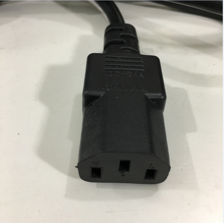 Dây Nguồn PHINO PHP-301 PHS-301 NEMA 5-15P to C13 AC Power Cord 10A 125V 3x0.824mm² 18AWG Length 1.8M