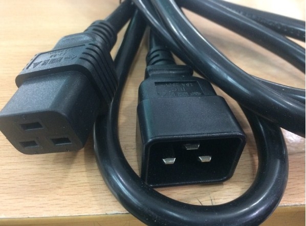 Dây Nguồn Chính Hãng E-JUN EJ-99 EJ-88 AC Power Cord IEC60320 C19 To C20 16A 250V 14AWG 3x2.5mm For Máy Chủ Và Cisco Router Length 2M