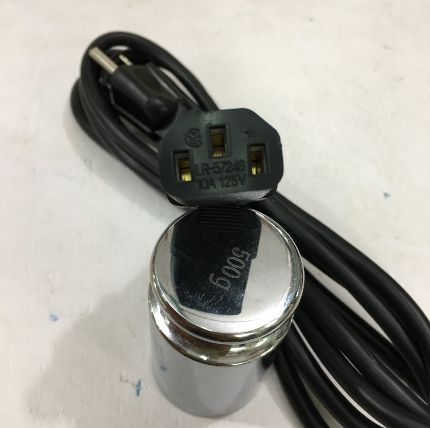 Dây Nguồn CHING CHENG EL-302 EL-701A NEMA 5-15P to C13 AC Power Cord 10A 250V 3x0.824mm² 18AWG Length 1.9M