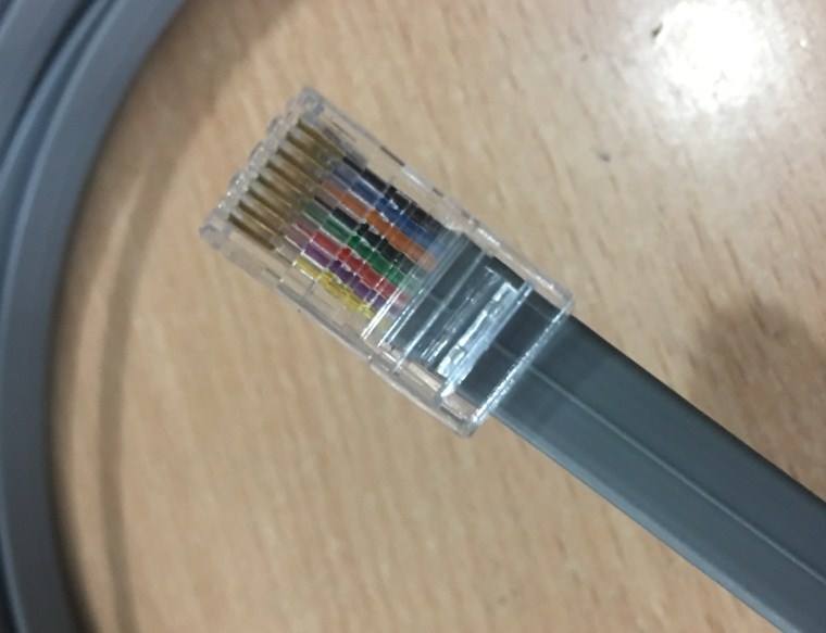 Cáp Mạng Dẹt 8 Lõi Đồng 8 Wire Flat 26AWG Stranded Grey For Ethernet Lan Cable Camera An Ninh Thang Máy Và Hệ Thống Giám Sát Samera Quan Sát Thang Máy Dài 300M