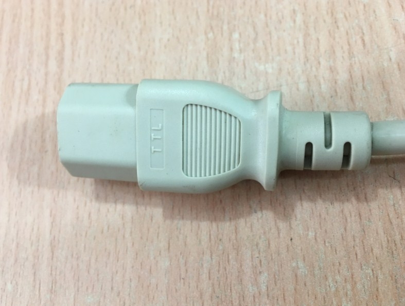 Dây Nguồn COXOC COX-01 COX-02 NEMA 5-15P to C13 AC Power Cord 7A 125V 3X0.75mm 18AWG Grey Length 1.8M