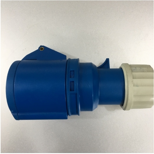 Bộ Combo Ổ Cắm Công Nghiệp VANLOCK IP44 2P+E IEC60309-2 6H 250V 32A 023 223 Induatrial Connector Blue
