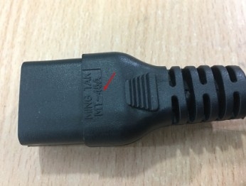 Dây Nguồn Ming Tak NS17A MT-45A AC Power Cord BS1363 to IEC60320 C19 13A 16A 250V 3x1.5mm For Máy Chủ và Cisco Router Length 1.5M