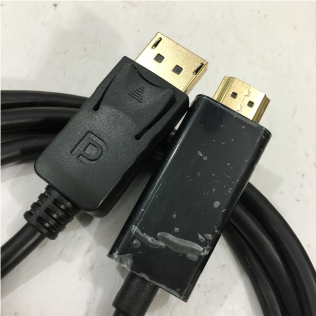 Cáp DisplayPort to HDMI 1080P Cable DP to HDMI Active Adapter Length 1.8M