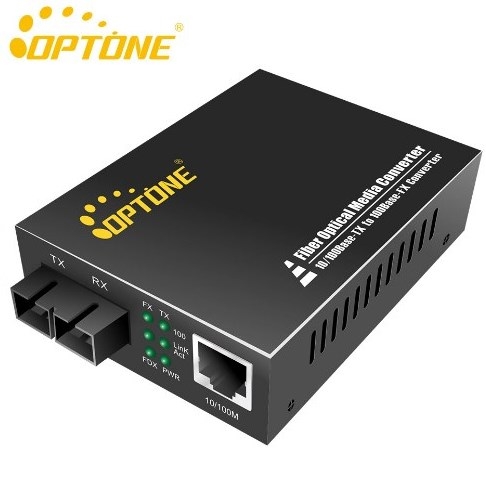 Bộ Chuyển Đổi Quang Điện OPTONE OPT-1100S25 Media Converter 10/100M Single Mode 1310nm SC up to 25KM