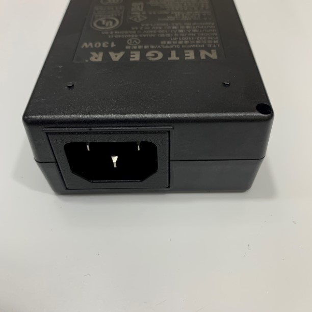 Adapter 54V 2.4A 130W NETGEAR Connector Tip Size 5.5mm x 2.1mm For Switch 8 Port PoE Gigabit Smart D-Link DGS-1100-08P 10/100/1000Mbps