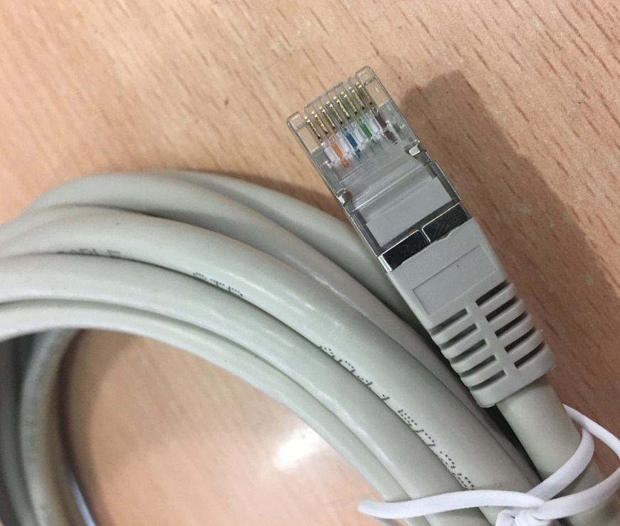 Cáp Mạng Đúc CAT6 Gigabit Ethernet Network Patch Cable STP Shielded - RJ45 Straight-through Grey Ethernet Patch Length 5M