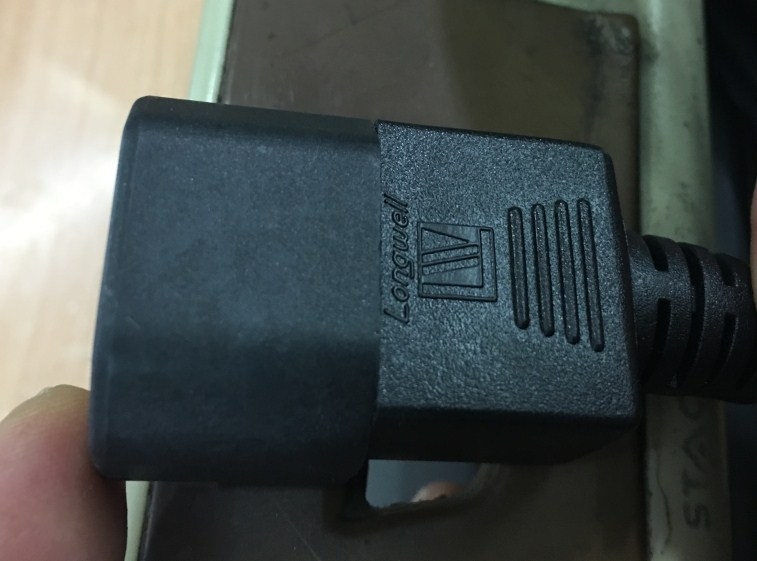 Dây Nguồn Máy Chủ HP 142263-001 Longwell LS-60 LS-14 IEC320 C13 to C14 AC Power Cord PDU UPS 10A 250V 3x0.824mm² 18AWG For L2 Switch and L3 Switch Network Rack Mount Length 2M