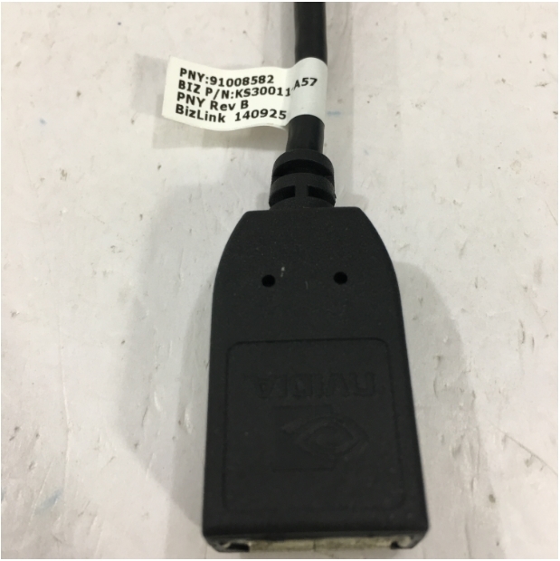 Cáp Chuyển Đổi Tín Hiệu PNY 91008582 Mini DisplayPort Male to DisplayPort Female Adapter Cable Length 12Cm