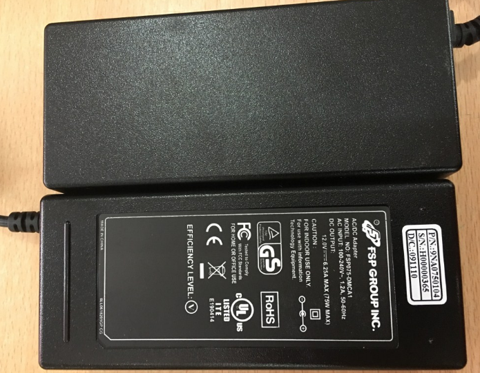 Adapter 12V 6.25A 75W Original FSP 075-DMCA1 For Router Cisco 886 886W 888 888W Connector Size 5.5mm x 2.5mm