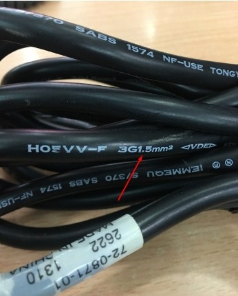 Dây Nguồn Original Volex HP Server VSC19 HG Power Cord IEC60320 IEC C19 UK 16A-13A 250V 3X1.5mm2 Length 4.2M