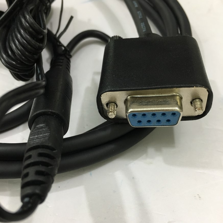 Bộ Cáp Và Sạc Máy Quét Mã Vạch Cổng RS232 CBA-R01-S07PAR-Z Cable For Zebra LI3608-ER Barcode Scanner