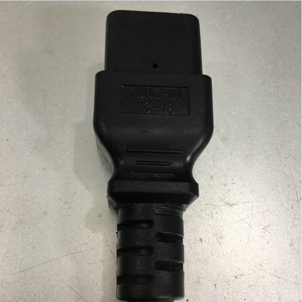 Dây Nguồn Máy Chủ YUNG LI YP-16 YC-13 Computer Server Cable Power NEMA 6-20P to C19 20A 250V 3x3.31mm² Length 3M