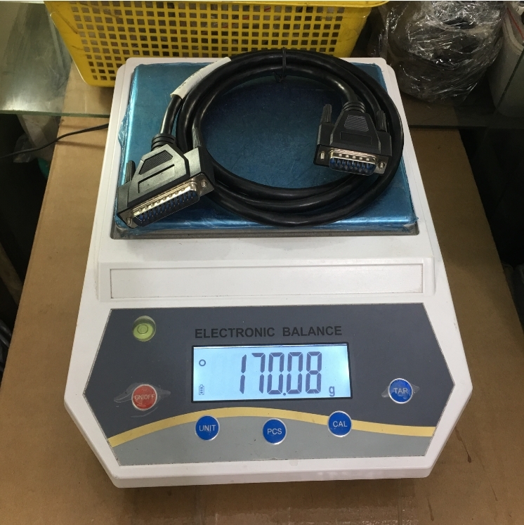 Cáp Điều Khiển RS232 DB25 Male to DB15 Male 2 Row 15Pin 28AWG Cable Black Length 1.5M