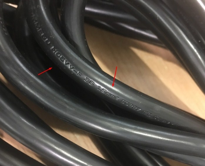 Dây Nguồn Cisco Jumper E-JUN EL-701 EL-705 Power Cord IEC60320 IEC C14 To IEC C15 10A/250V 3X1.5mm² Length 3M
