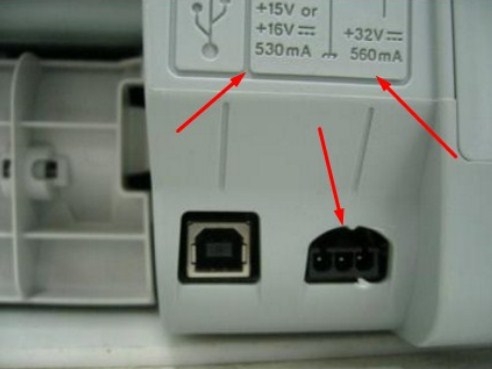 Adapter Original SAMSUNG PA8040WB For Printer 32V 940mA 16V 625mA Connector Size 3PIN