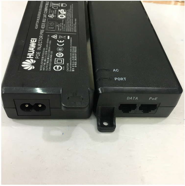 Bộ Chuyển Nguồn POE 54V 0.65A 35W HUAWEI UE-POE-35 PoE Standard 802.3af/at PoE+  RJ45 10/100/1000 Mbit/s