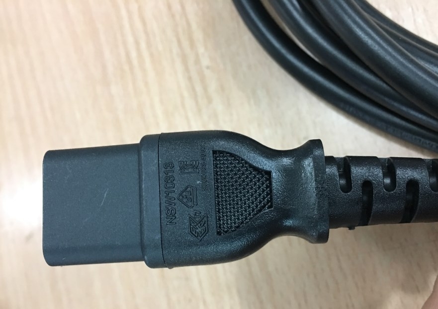Dây Nguồn Máy Chủ Chính Hãng Dell PowerEdge Server Longwell LS-14 LS-60 AC POWER CORD IEC60320 IEC C13 to C14 10A 250V 3x1.0mm Length 4M