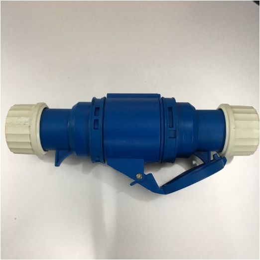 Bộ Combo Ổ Cắm Công Nghiệp VANLOCK IP44 2P+E IEC60309-2 6H 250V 32A 023 223 Induatrial Connector Blue