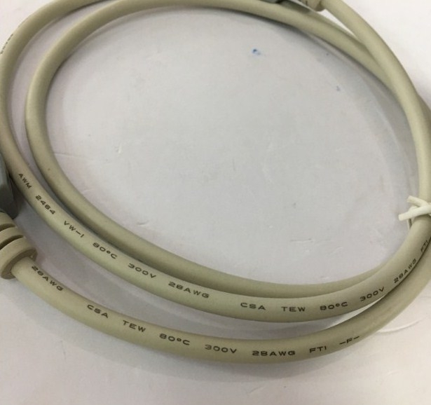 Cáp RS232C D-SUB 15 Chân Hai Hàng Dương DB15 Male to DB15 Male 2 Row 15Pin 28AWG Cable Grey Length 1.1M